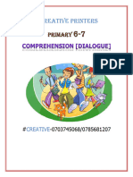 P6 & P7 Comprehension Dialogues