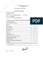 Ficha de Sintomatología de La COVID