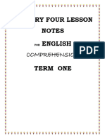 P.4-Comprehension - Notes-Term-1