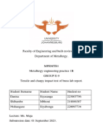 Draft Mechanical Metallurgy Lab Report