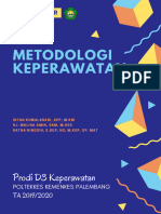 Buku Ajar Metodologi Keperawatan 2020