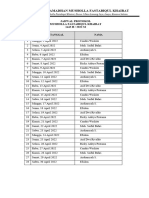 Jadwal Protokol