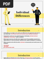 Individual Diferences - 1