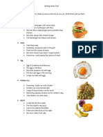 (ACV-S06) Homework - Escribiendo Sobre Comida