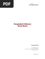PeopleSoft NVision User Guide | PDF | Spreadsheet | Page Layout