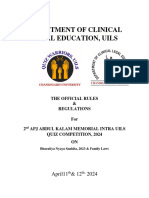 Department of Clinical Legal Education, Uils: April11 & 12 2024