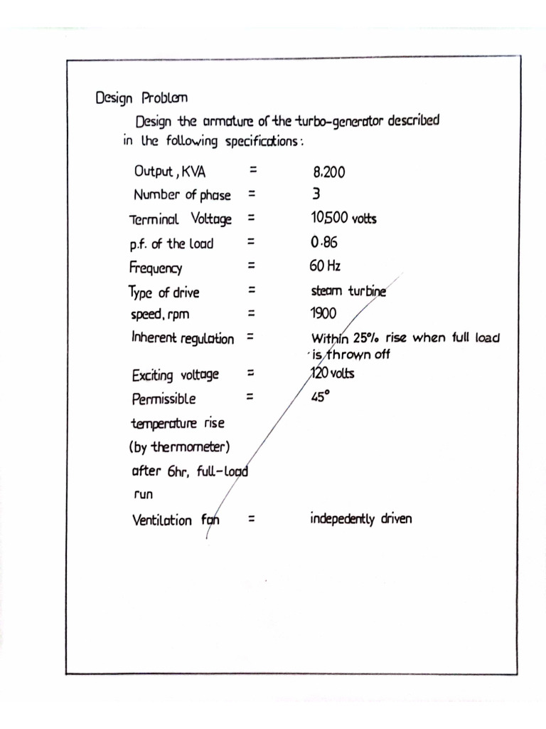 Ac Gen Design | PDF