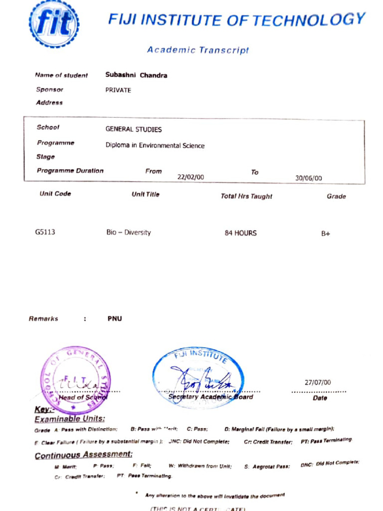 Transcripts For Environmental Science and Laboratory Technology | PDF ...