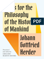 Ideas For The Philosophy of The History of Mankind Herder