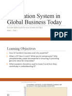 TM1 Information System in Global Business Today