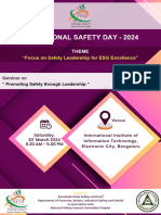 53 National Safety Day - 2024: "Focus On Safety Leadership For ESG Excellence"