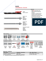 Technical Data Sheet For HVU2