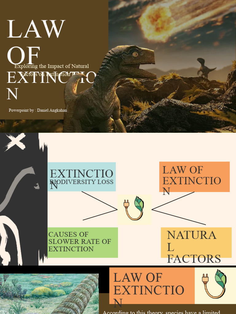 Natural Factors in Species Extinction | PDF | Extinction | Ecosystem