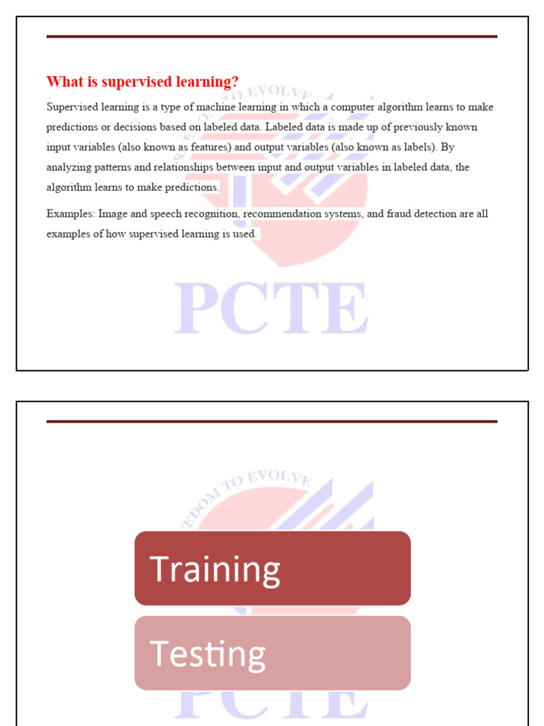 Machine Learning | PDF | Dependent And Independent Variables | Machine ...