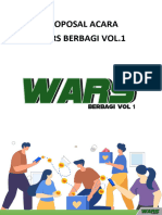 Proposal Acara Wars Berbagi