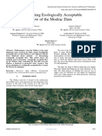 Determining Ecologically Acceptable Flow of The Modrac Dam