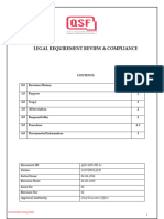 IMS-PR-11 Legal Requirement Review & Compliance - Asd