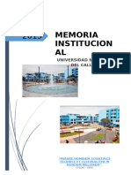 Memoria Institucional 2015