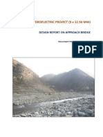 Design Report On Approach Bridge