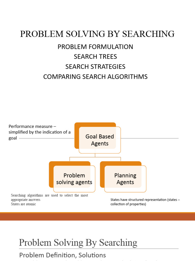 Search Algorithms & Strategies Guide | PDF | Algorithms And Data ...