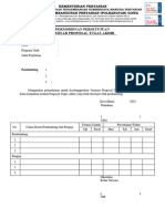 Blanko Permohonan Persetujuan Seminar Proposal