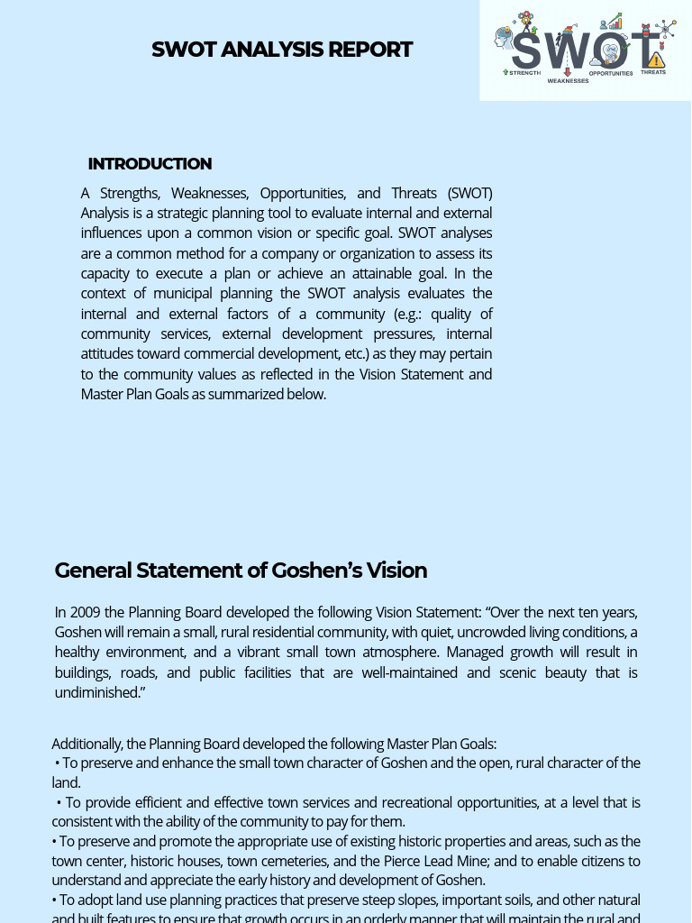 Swot Analysis Pdf Swot Analysis Strategic Planning