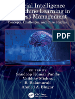 Artificial Intelligence and Machine Learning in Business Management Concepts Challenges and Case Studies 1nbsped 0367645556 9780367645557