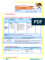 1º E4 Sesion D5 Tutoria Yo Me Quiero