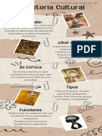 Infografía Valores Collage Café y Beige