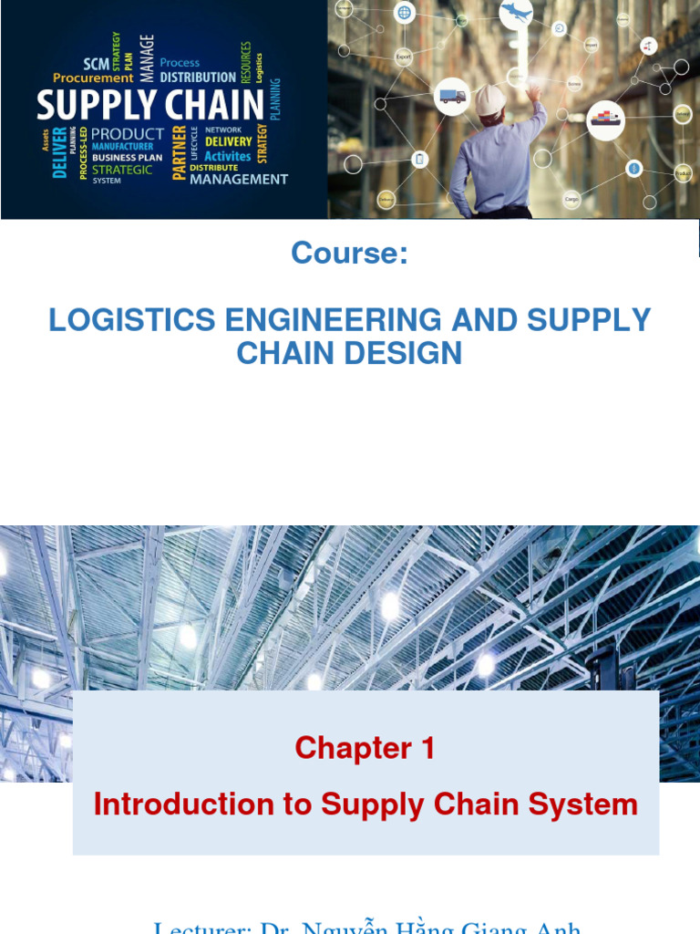 Chapter 1-Introduction To Supply Chain | PDF | Supply Chain | Logistics