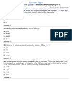 Rational Number Paper 4