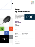 Logo Questionnaire - Maxobiz