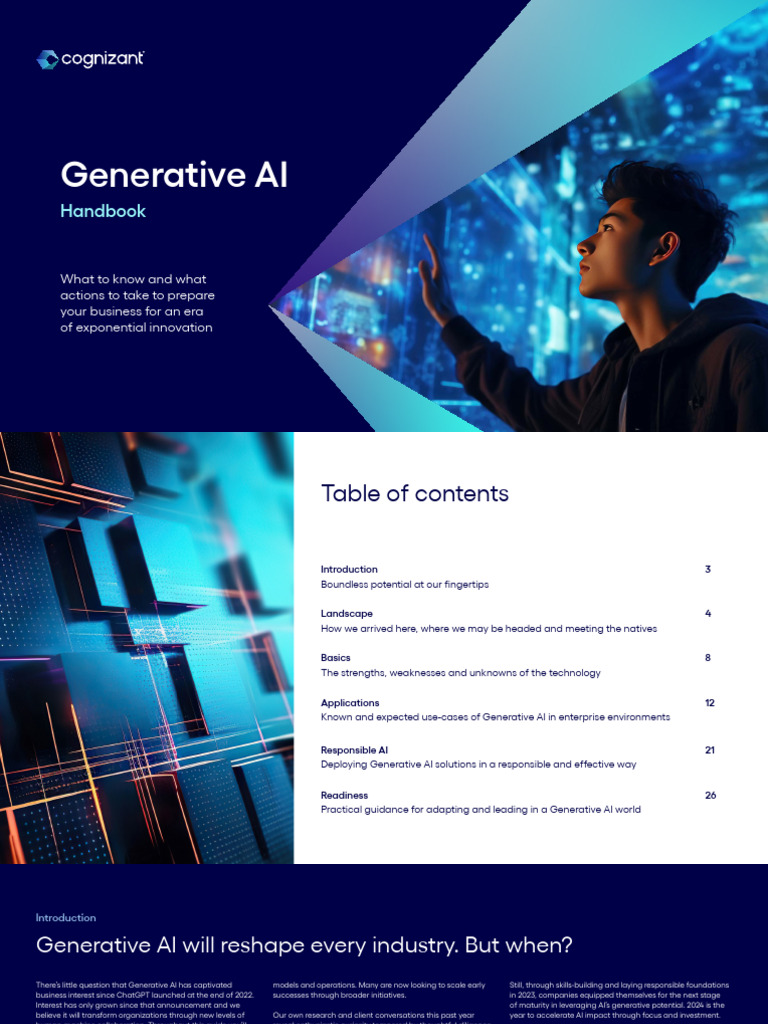Generative Ai Handbook | PDF | Artificial Intelligence | Intelligence ...