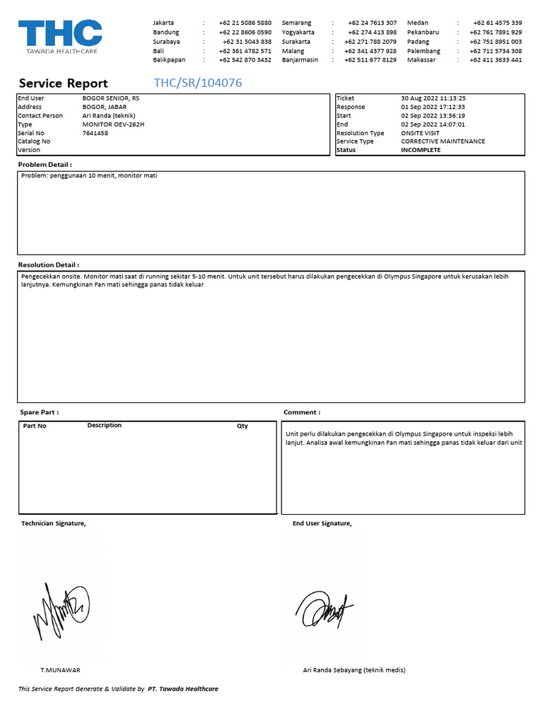 ServiceReport45596 2 | PDF