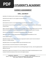 Electriciy Assignment