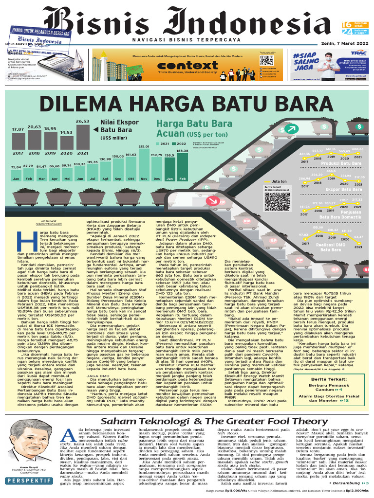 Bisnisindonesia20220307 2 | PDF