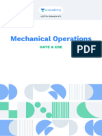 Mechanical Operation