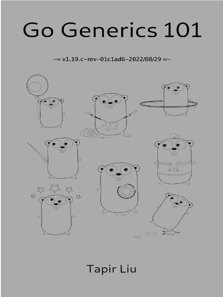 Go Custom Generics Overview | PDF | Parameter (Computer Programming ...