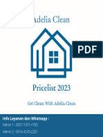 A Delia Clean Pricelist 2023