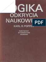 Karl R. Popper - Logika Odkrycia Naukowego-PWN (1977)