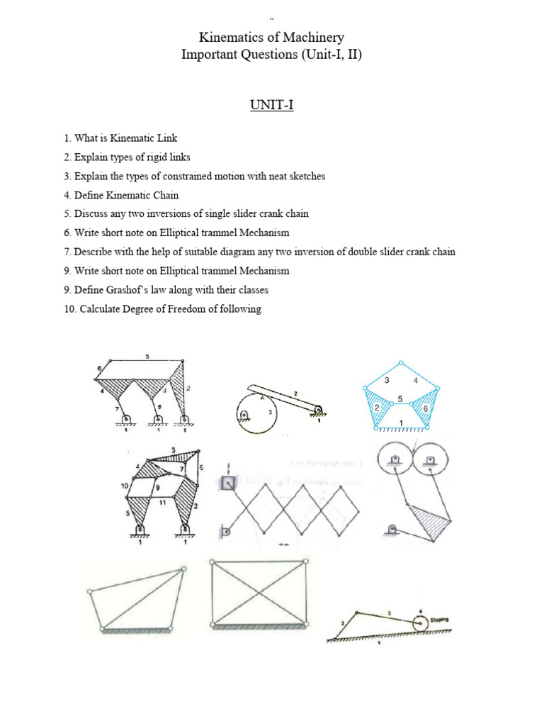KOM - Important Questions For INSEM | PDF | Science & Mathematics ...