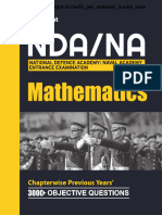 NDA Maths Chapterwise PYQs by Arihant