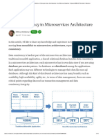 Data Consistency in Microservices Architecture - by Dilfuruz Kizilpinar - Garanti BBVA Teknoloji - Medium