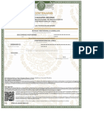 Certificado de Prepa Centenario Editable
