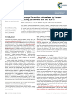 Organogel Formation Rationalized by Hansen Solubility Parameters - Bonnet2014