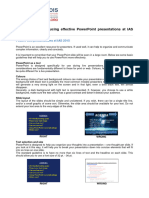 IAS2015 - Guidelines For PowerPoint Presentations