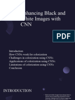 Enhancing Images Using CNN