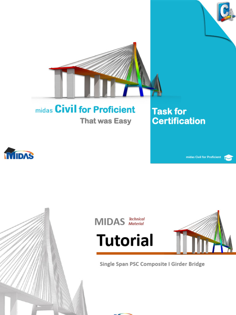PSC Composite I Girder Bridge Design | PDF | Beam (Structure ...