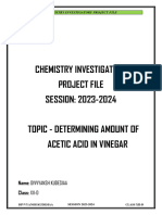 D Chemistry Investigatory Project