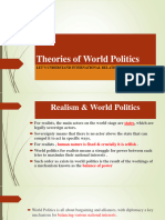 Theories of World Politics